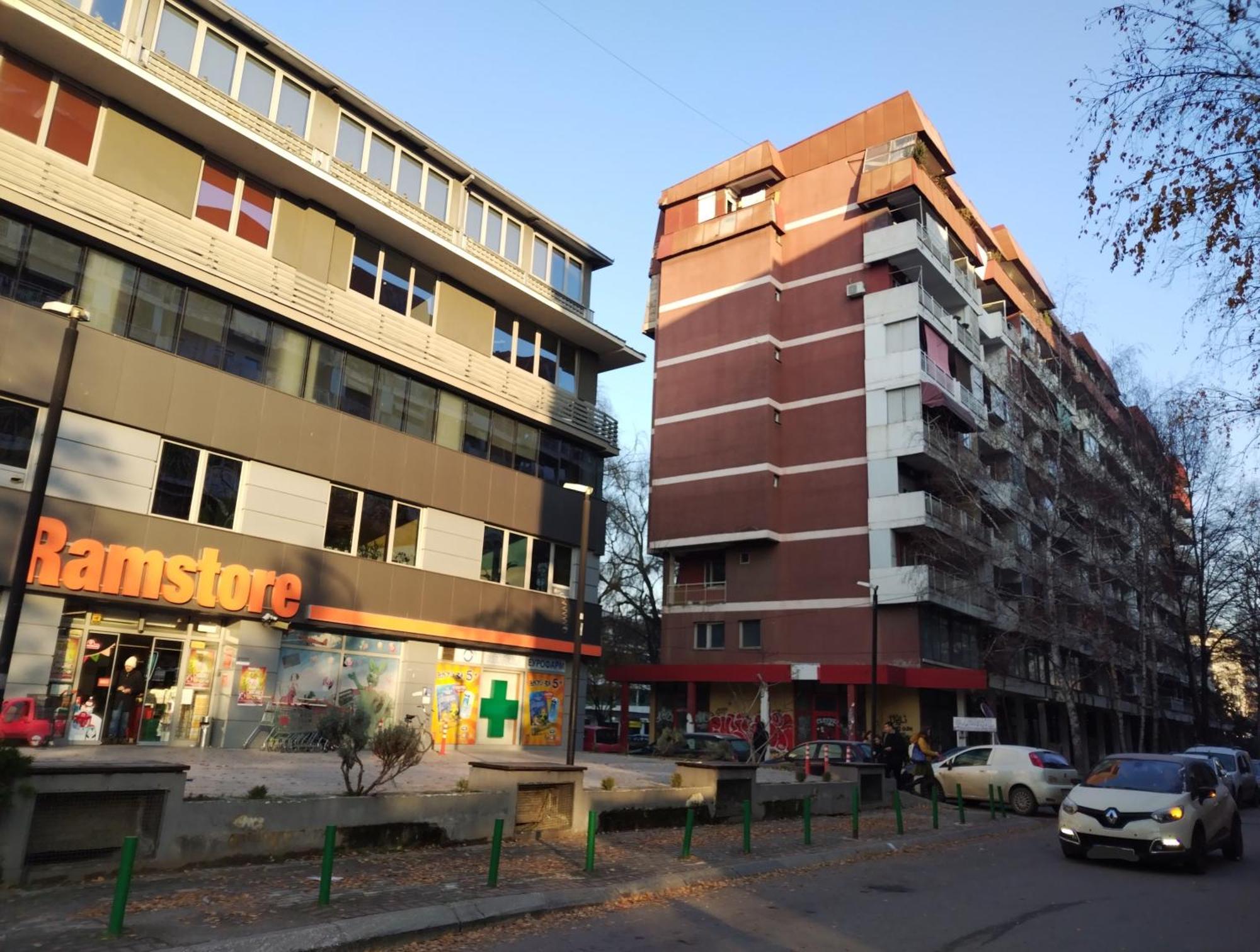 City Center White Apartment! Skopje Exterior foto